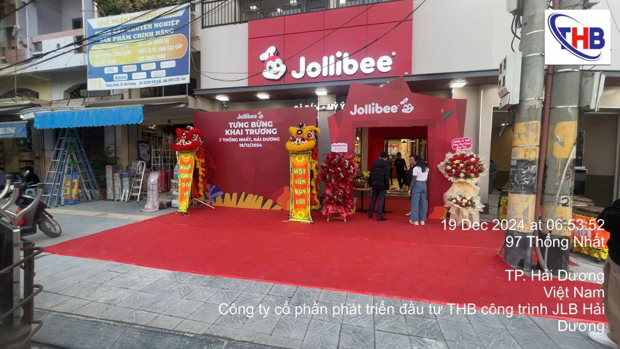 KHAI TRƯƠNG JOLLIBEE THỐNG NHẤT - ĐIỂM ĐẾN MỚI TẠI HẢI DƯƠNG!