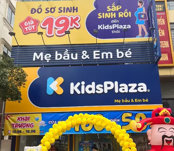 Công Trình Thi Công Cải Tạo Cửa Hàng Kidsplaza Ngô Quyền, Hải Phòng