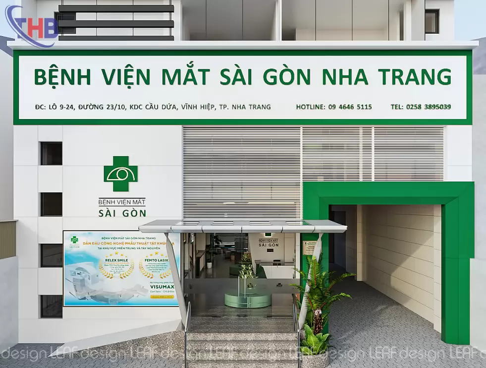 Công trình thi công Bệnh Viện Mắt Sài Gòn Nha Trang