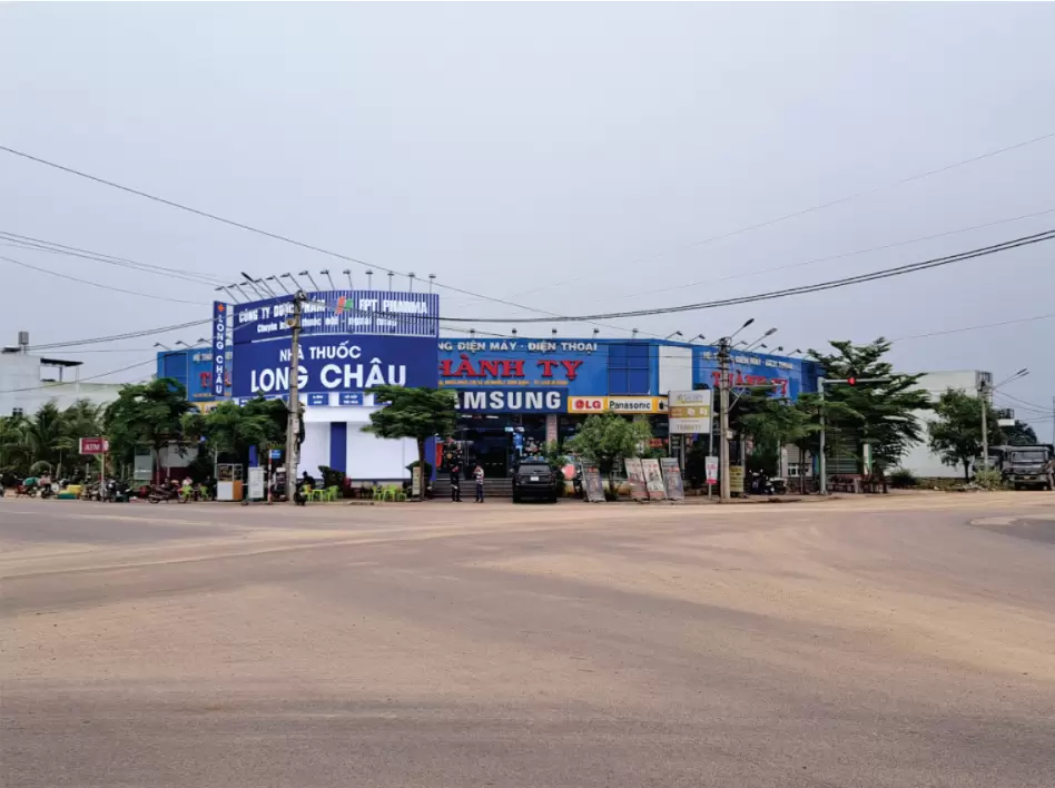 Thi Công Thực Tế Nhà Thuốc Long Châu Tại An Nhơn, Bình Định