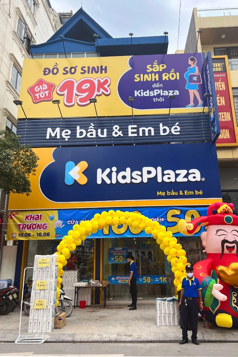 THI CÔNG CỬA HÀNG KIDSPLAZA NGÔ QUYỀN, HẢI PHÒNG