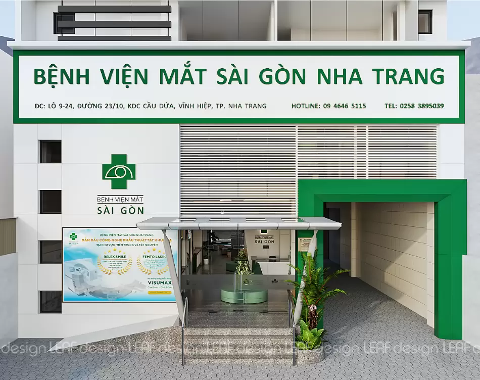 THI CÔNG BỆNH VIỆN MẮT SÀI GÒN NHA TRANG